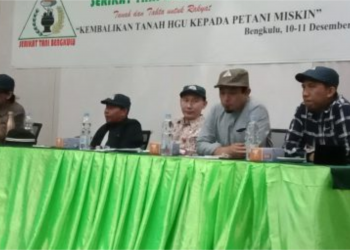 Kongres V Serikat Tani Bengkulu (STAB) Puluhan Tokoh Berkumpul.