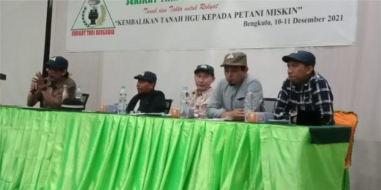 Kongres V Serikat Tani Bengkulu (STAB) Puluhan Tokoh Berkumpul.